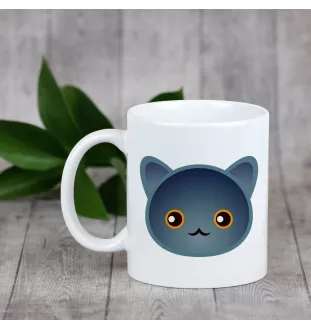 Chartreux - tasse avec graphisme et logo de la marque Art-Dog