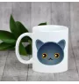 Chartreux - mug with graphics and the logo of the Art-Dog brand