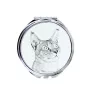 Chausie - miroir de poche avec un chat, miroir personnalisé pour sac à main, miroir compact avec impression de la marque Art-Dog