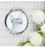 Chausie - miroir de poche avec un chat, miroir personnalisé pour sac à main, miroir compact avec impression de la marque Art-Dog