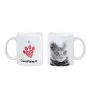 Chartreux - cup with a cat, cute cup with graphics, a gift with your photo from the Art-Dog brand