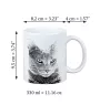 Chartreux kubek z kotem I love Art-Dog