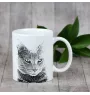 Chartreux - cup with a cat, cute cup with graphics, a gift with your photo from the Art-Dog brand