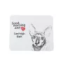 Cornish Rex - mouse pad with print, personalized cat pad, unique gadget for an office worker from the Art-Dog brand