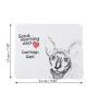 Cornish Rex podkładka pod mysz z kotem Art-Dog