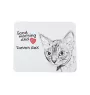 Devon Rex podkładka pod mysz z kotem Art-Dog
