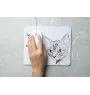 Devon Rex - tapis de souris imprimé, tapis de souris personnalisé avec un chat, un gadget unique pour un employé de bureau de la marque Art-Dog