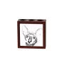 Cornish Rex - pen holder with a cat, desk organizer with a print, personalized desk decoration by Art-Dog brand