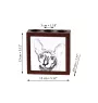 Cornish Rex - pen holder with a cat, desk organizer with a print, personalized desk decoration by Art-Dog brand