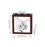 Devon Rex - porte-stylo avec un chat, organiseur de bureau avec impression, décoration de bureau personnalisée de la marque Art-Dog