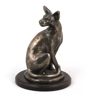 Ägyptische Mau Katze - Katzenstatue, Büroskulptur, Trophäe für Katzenausstellung der Marke Art-Dog