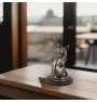 Chat Mau égyptien statuette de chat, figurine pour bureau, trophée pour exposition féline de la marque Art-Dog