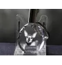 Cornisch Rex - Fob with cat photo, crystal key ring in gift box, unique gift by Art-Dog brand