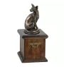 Chat Mau égyptien - une urne pour les cendres d'un chien, une urne avec une statuette, une urne élégante de style classique de la marque Art-Dog