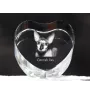 Cornish Rex serce kryształowe z kotem Art-Dog
