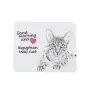 Ägyptische Mau Katze - Mauspad mit Druck, personalisiertes Mauspad mit Katze, einzigartiges Gadget für Büroangestellte von Art-Dog.