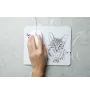 Ägyptische Mau Katze - Mauspad mit Druck, personalisiertes Mauspad mit Katze, einzigartiges Gadget für Büroangestellte von Art-Dog.
