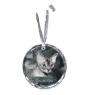 Devon Rex - boule de Noël en cristal avec une photo, photo d'un chat dans le cristal, décoration personnalisée pour sapin de Noël de la marque Art-Dog
