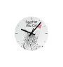 Ägyptische Mau Katze - Wanduhr mit Katze, Regal Uhr mit Druck, personalisierte Hausdekoration von Art-Dog.