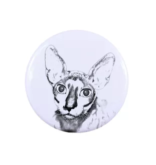 Cornish Rex - une bague unique, faite à la main, bijoux pour femmes de la marque Art-Dog