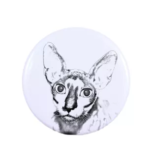 Cornish Rex - collection of unique magnets, own photo, Art-Dog brand