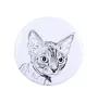Devon Rex - collection de magnets uniques, photo personnelle, marque Art-Dog