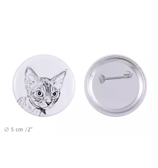 Devon Rex - collection de magnets uniques, photo personnelle, marque Art-Dog