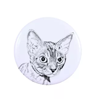 Devon Rex - collection de magnets uniques, photo personnelle, marque Art-Dog