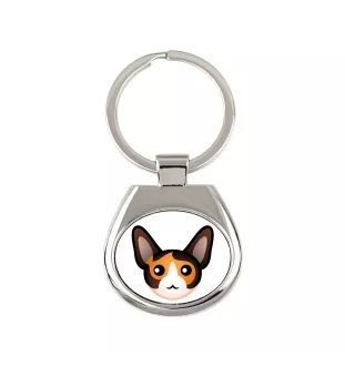 Cornish Rex - keychain keychain for keys by Art-Dog brand