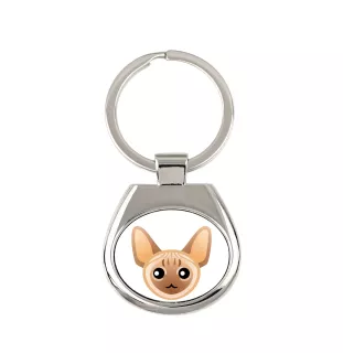 Devon Rex brelok z kotem Art-Dog