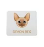 Devon Rex podkładka z kotem Art-Dog