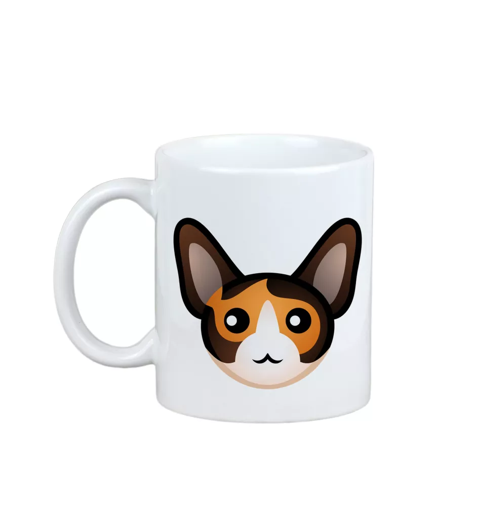 Cornish Rex - tasse avec graphisme et logo de la marque Art-Dog