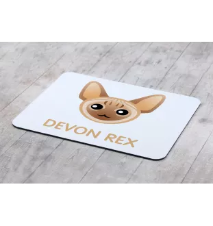 Devon Rex podkładka z kotem Art-Dog