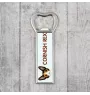 Cornish Rex - ouvre-bouteille avec graphisme et logo de la marque Art-Dog