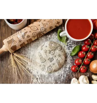 Chat Mau égyptien - Rouleau à pâtisserie gravé, pour les amateurs de pâtisserie, marque Art-Dog