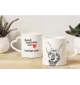 Cornisch Rex Tasse mit Katze, entzückende Tasse mit herzförmigem Henkel, universelles Geschenk der Marke Art-Dog