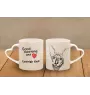 Cornish Rex - tasse avec un chat, une tasse adorable avec une anse en forme de cœur, un cadeau universel de la marque Art-Dog