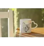 Devon Rex kubek z kotem good morning serce Art-Dog