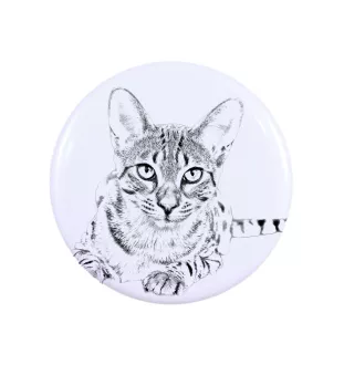 Ägyptische Mau Katze - Sammlung von einzigartigen Magneten, eigenes Foto, Marke Art-Dog