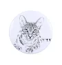 Egyptian Mau Cat - collection of unique magnets, own photo, Art-Dog brand