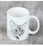 Devon Rex kubek z kotem life is better Art-Dog