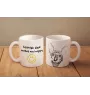 Cornish Rex - tasse avec un chat, une tasse joyeuse pour les amoureux des chiens, un cadeau personnalisé de la marque Art-Dog