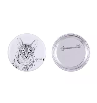 Egyptian Mau Cat - collection of unique magnets, own photo, Art-Dog brand