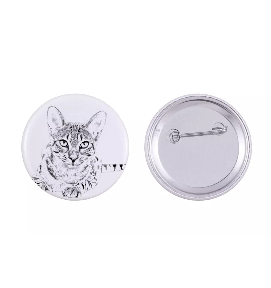 Chat Mau égyptien - collection de magnets uniques, photo personnelle, marque Art-Dog