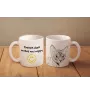 Devon Rex - cat mug, cheerful mug for a dog lover, personalized gift from the Art-Dog brand