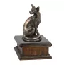 Ägyptische Mau Katze - Urne für Katzenasche, klassische Urne mit Statuette, elegante Urne mit Katze der Marke Art-Dog