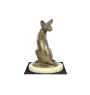 Ägyptische Mau Katze - Katzenstatue, Hundesilhouettenfigur, Trophäe für die Hundeausstellung der Marke Art-Dog