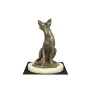 Egyptian Mau Cat cat statuette, dog silhouette figurine, dog show trophy by Art-Dog