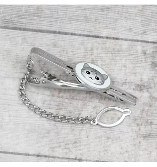 Chat Mau égyptien - élégant porte-clés en métal pour cadeau de la marque Art-Dog