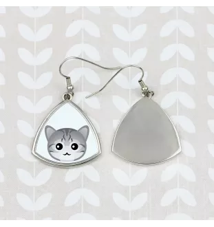 Kot egipski Mau kolczyki z kotem Art-Dog